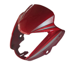 Headlight Visor Fit For Hero Splendor Plus New Model Latest Candy Blazing Red