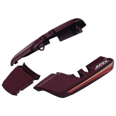 Tail Panel / Rear Cowl Set Fit For Hero Splendor Pro (New Graphics) Palace Maroon