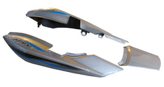 Tail Panel / Rear Cowl Set Fit For Hero Splendor Pro Type-4 Cloud Silver