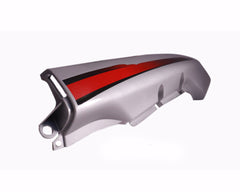 Tail Panel / Rear Cowl (Set Of 3) Fit For Hero Passion Plus Cloud Silver(Red Sticker)