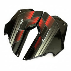 Side Panel for Hero Glamour | Type1 | ASFS | Black & Red Colour