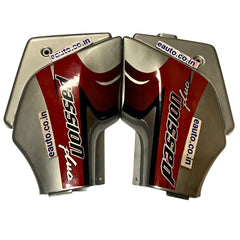 Side Panel for Hero Passion Plus | D Silver & Red Colour