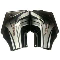 Side Panel for Hero Passion Pro | Digital Model | Black & Silver Colour