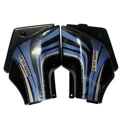 Side Panel for Hero Passion Pro | Type 1 | Black & Blue Colour