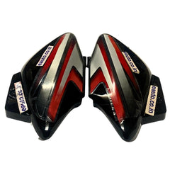 Side Panel for Hero Splendor NXG | Black & Red Colour