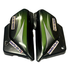 Side Panel for Hero Splendor Pro | Heavy Grey & Green Colour