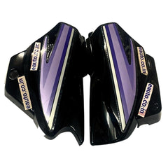 Side Panel for Hero Super Splendor | Type1 | Black & Blue Colour
