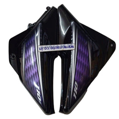 Side Panel for Honda Dream Neo | Black & Purple