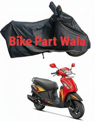 100% Waterproof and Dustproof Bike Body Cover  with Mirror Pockets for Hero Pleasur