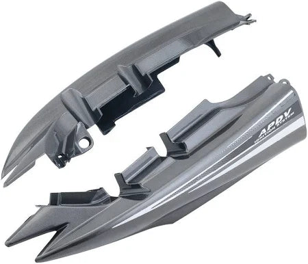 Tail Panel / Rear Cowl Fit For Hero Passion Pro T-4 2019 Black With Grey Sticker**