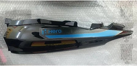Tail Panel / Rear Cowl  Fit For Hero Passion Pro T-4 2019 Black With Blue Sticker**