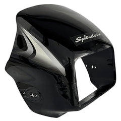 Headlight Visor Fit For Hero Splendor Black (Without Sticker)