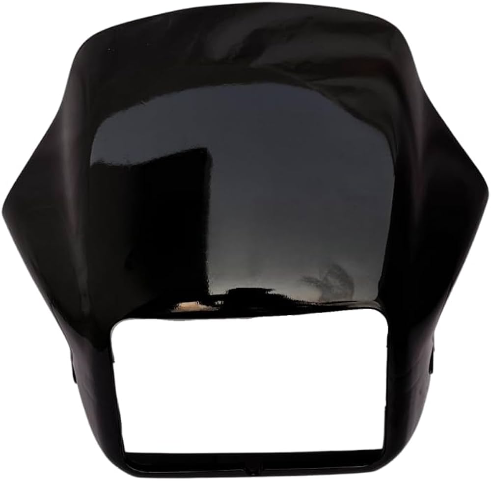 Headlight Visor Fit For Hero Splendor Black (Without Sticker) (BP)