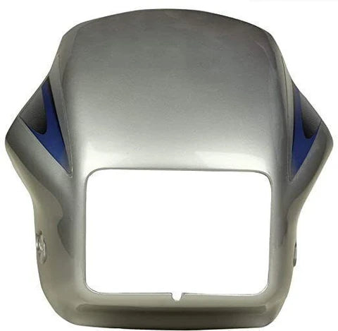 Headlight Visor Fit For Hero Splendor Plus New Model Latest Cloud Silver (BP)**