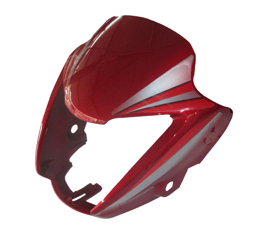 Headlight Visor Fit For Hero Splendor Plus New Model Latest Candy Blazing Red