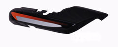Tail Panel / Rear Cowl (Set Of 3) Fit For Hero Splendor Plus Black (Orange Sticker)