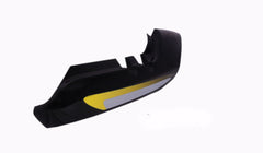 Tail Panel / Rear Cowl (Set Of 3) Fit For Hero Splendor Plus Black (Yellow Sticker)
