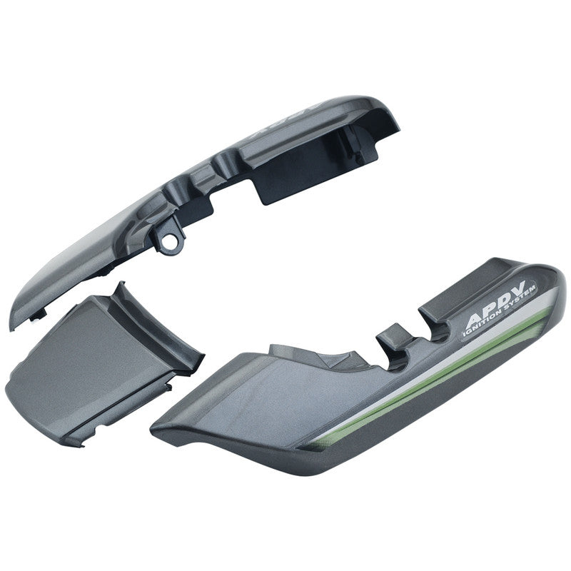 Tail Panel / Rear Cowl Set Fit For Hero Splendor Pro (New Graphics) Heavy Grey