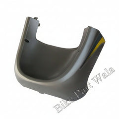 Lower Cover Fit For Hero Pleasure Type-3  Matte Titanium Grey/ Yellow