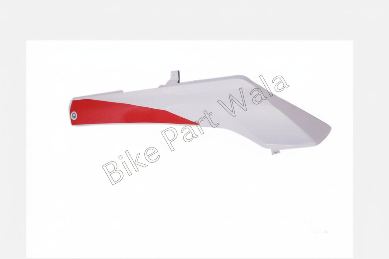 Foot Trim Fit For Honda Dio New Model Sunbeam White (Red Sticker)