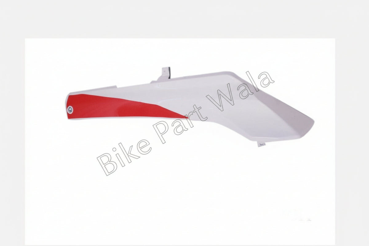 Foot Trim Fit For Honda Dio New Model Sunbeam White (Red Sticker)
