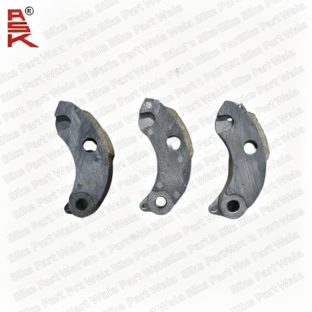 ASK Clutch Shoe for TVS Scooty Pep | Scooty Pep Plus | Streak