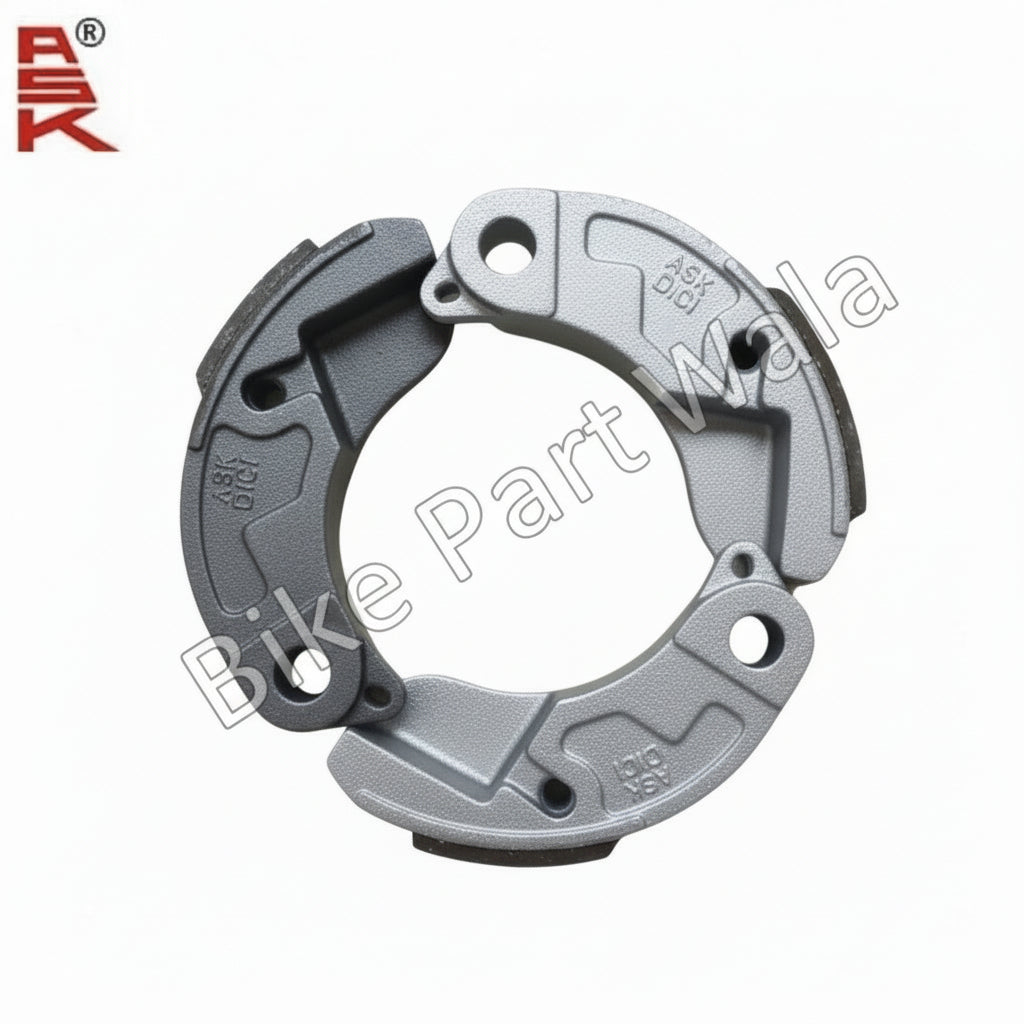 ASK Clutch Shoe for TVS Scooty Pep | Scooty Pep Plus | Streak