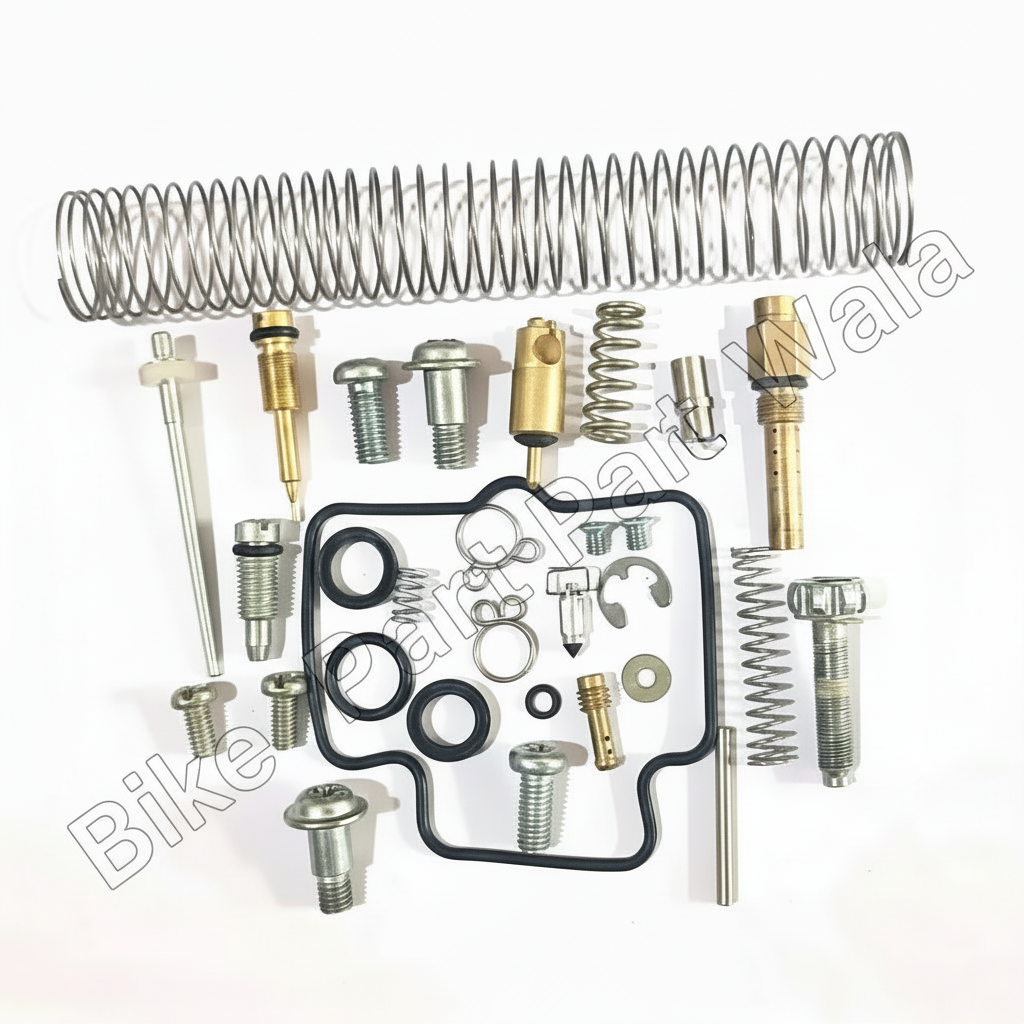 Carburetor Repair Kit for Hero Super Splendor | Spl Pro | Glamour | Passion Pro | CD Dawn SS | CD Deluxe Self Start