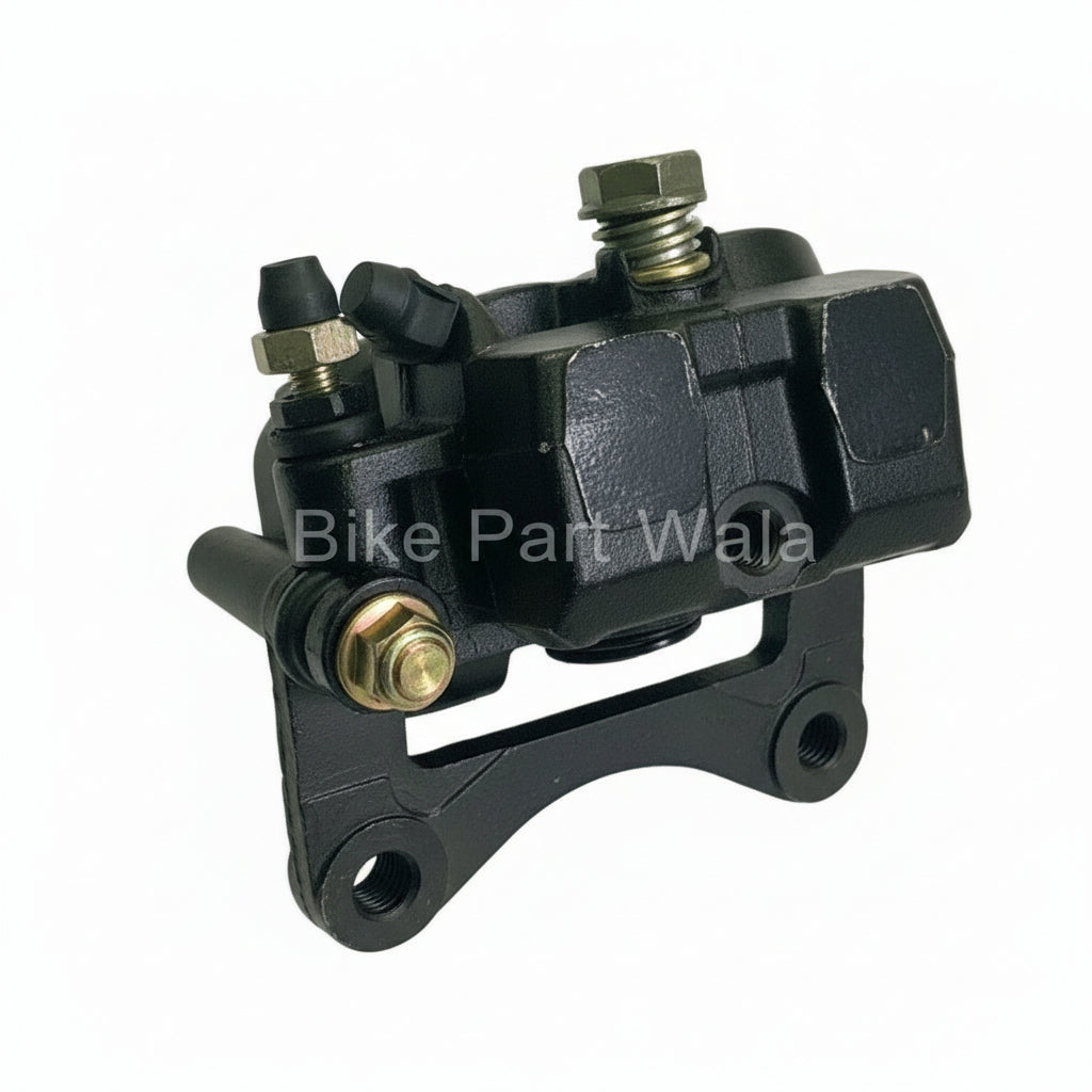 Front Brake Disc Caliper for Hero CBZ Old Model | CBZ Star | Karizma Old Model | Karizma R | Ambition | TVS Apache 150 | Black