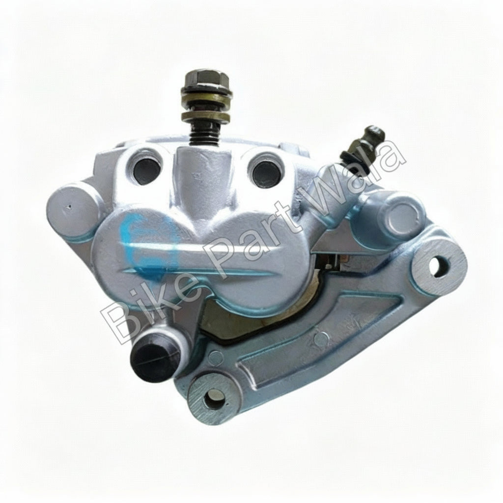 Mukut Front Brake Disc Caliper for Bajaj Pulsar 135 | XCD 135 | Discover 135 | 150 | 100T | 100M | 125T | 125ST | 150F | Silver