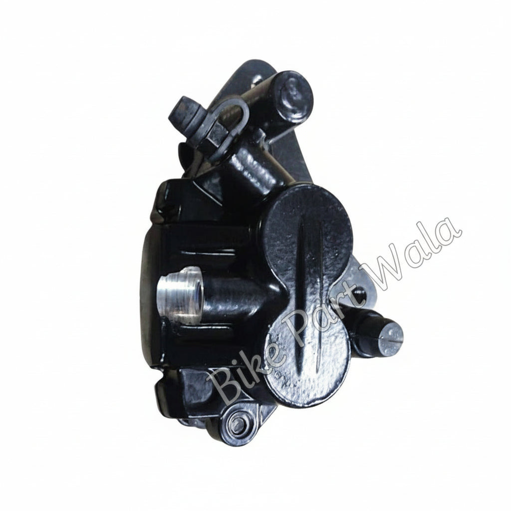 Mukut Front Brake Disc Caliper for Hero Achiever | Hunk | CBZ | CBZ Xtreme | Super Splendor | Glamour | Honda Shine | Unicorn | Black