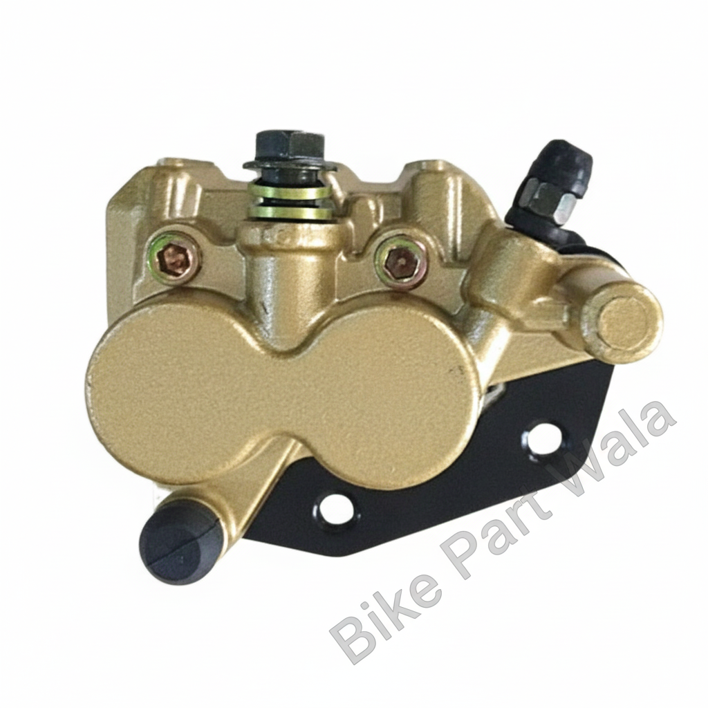 Mukut Front Brake Disc Caliper for Hero CBZ Old Model | CBZ Star | Karizma Old Model | Karizma R | Ambition | TVS Apache 150 | Golden