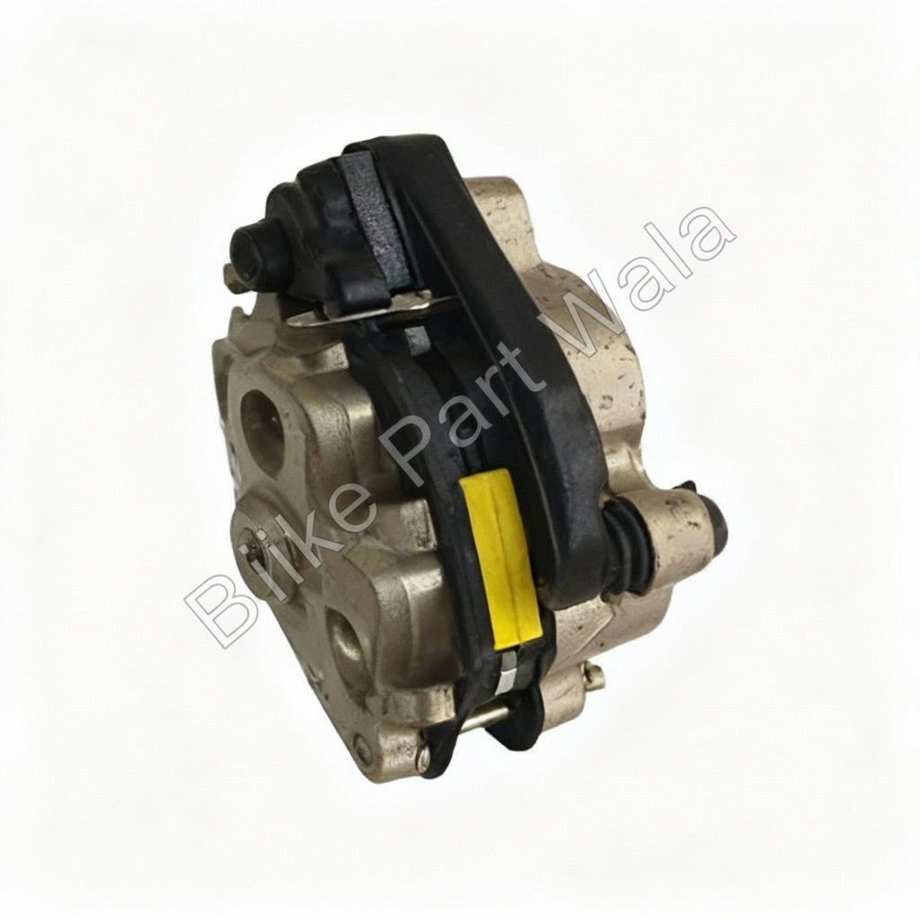 Mukut Front Brake Disc Caliper for Royal Enfield Bullet 350 & 500 | Classic 350 & 500 | Thunderbird 350 & 500 | Chrome | DesertStorm | All BS4 Models