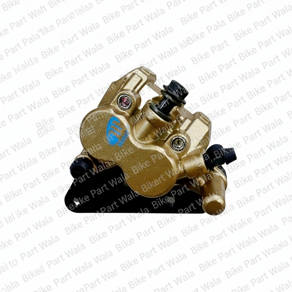 Mukut Front Brake Disc Caliper for TVS Apache RTR 160 | 180 | Golden