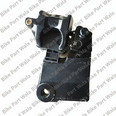 Mukut Rear Brake Disc Caliper for Bajaj Pulsar 220 | 200 | 180 | Black - With Bracket