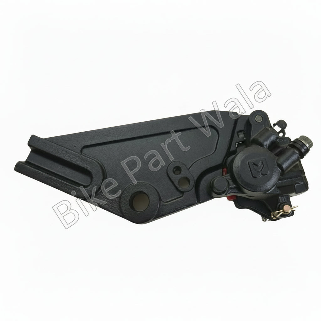 Mukut Rear Brake Disc Caliper for Royal Enfield Bullet 350 & 500 | Classic 350 & 500 | Thunderbird 350 & 500 | Chrome | DesertStorm | All BS4 Models