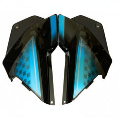 Side Panel for Hero Glamour | Type 2 | Type7 Sticker | Black & Blue Colour