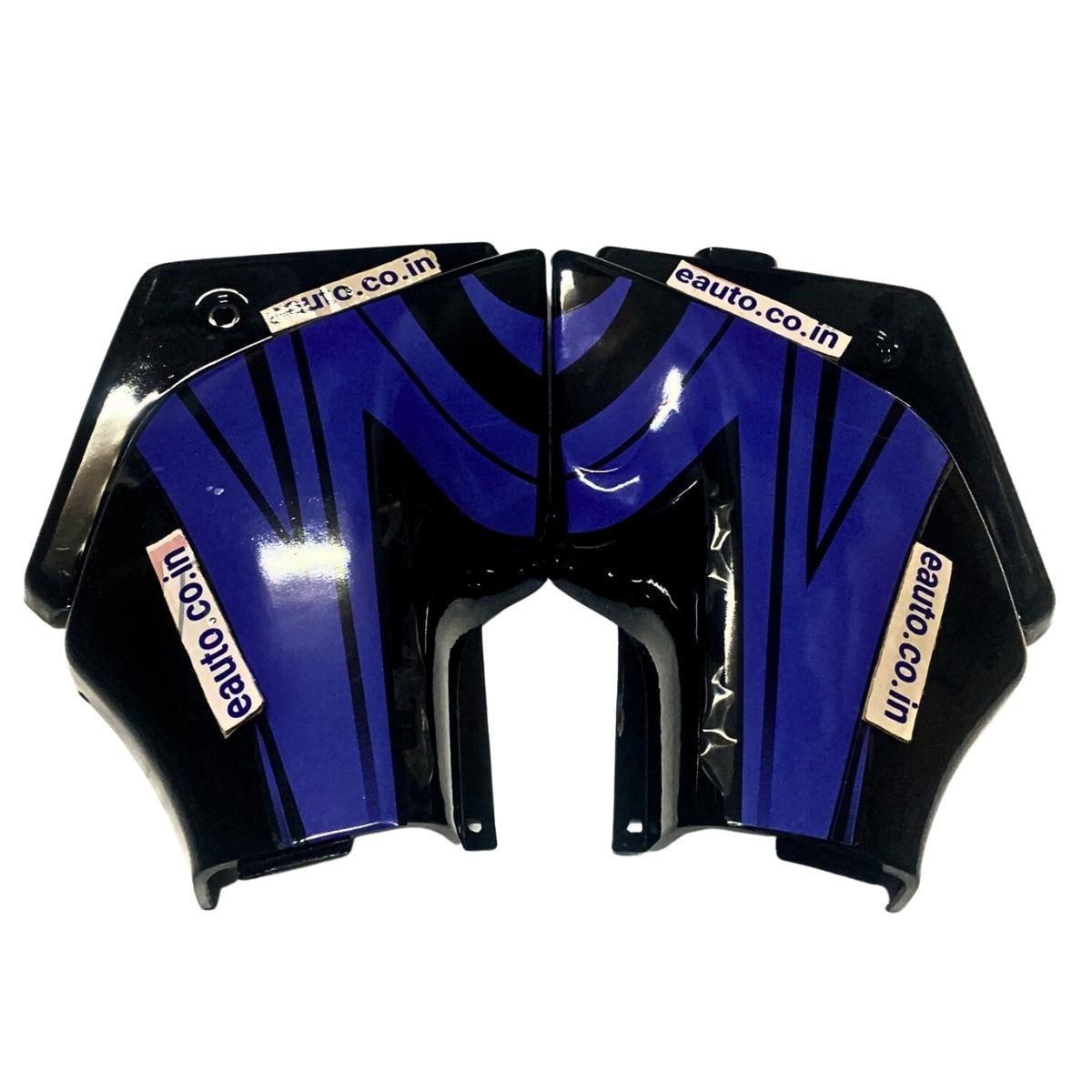 Side Panel for Hero Passion | Alloy Wheel | Black & Blue Colour