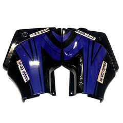 Side Panel for Hero Passion | Alloy Wheel | Black & Blue Colour