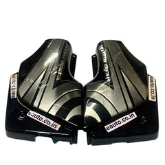 Side Panel for Hero Passion | Alloy Wheel | Black & Silver Colour