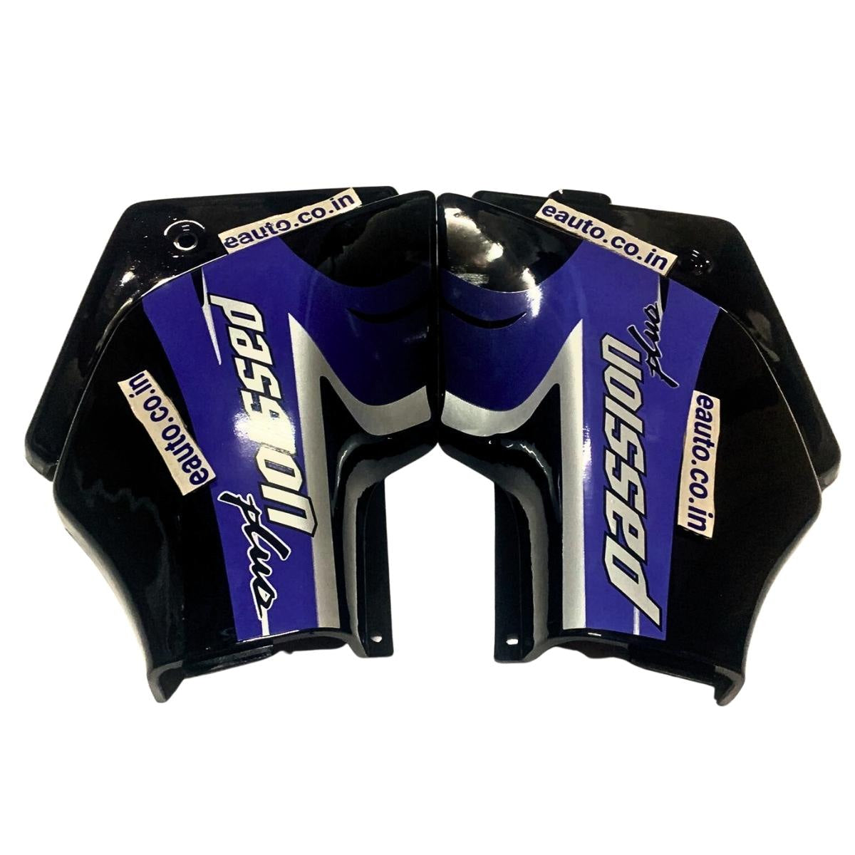 Side Panel for Hero Passion Plus | Black & Blue Colour