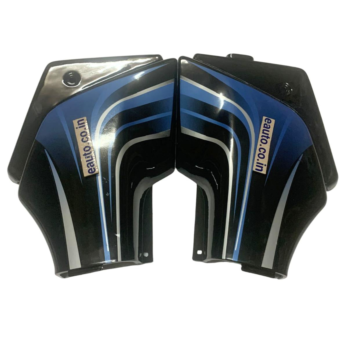 Side Panel for Hero Passion Pro | Digital Model | Black & Blue Colour