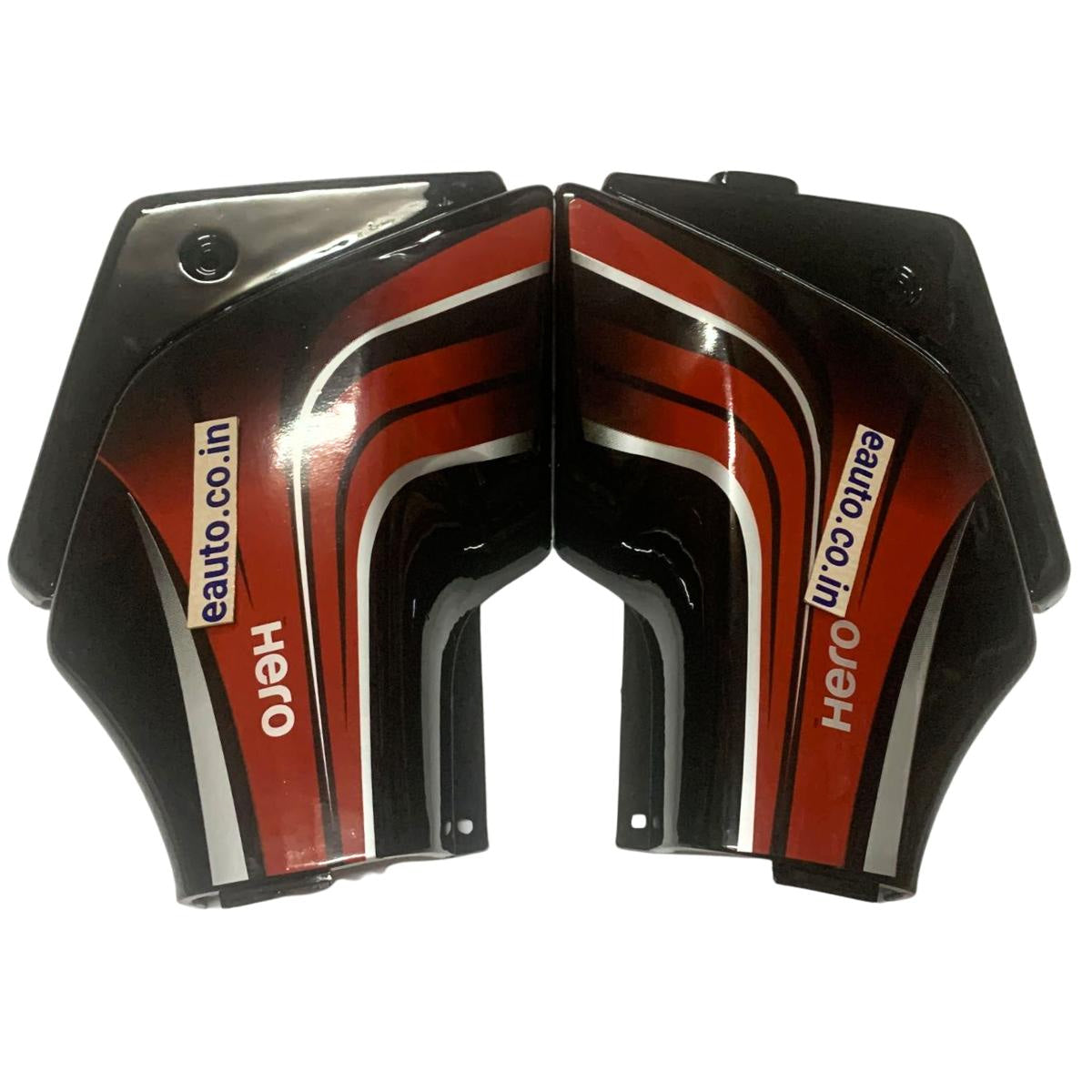 Side Panel for Hero Passion Pro | Digital Model | Black & Red Colour