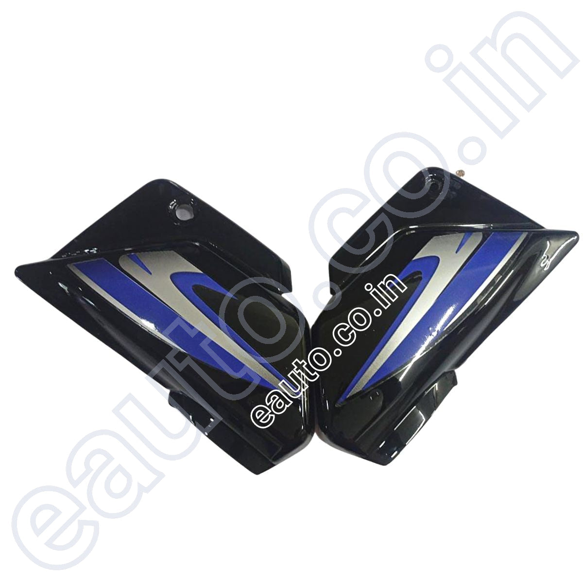 Side Panel for Hero Splendor | 2019 Model | Black & Blue
