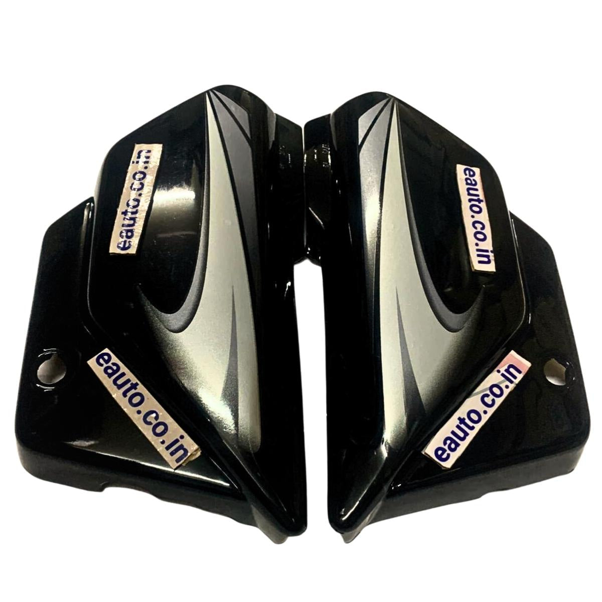 Side Panel for Hero Splendor | Alloy Wheel | Black & Grey Colour