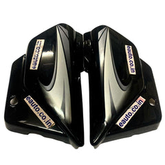 Side Panel for Hero Splendor | Alloy Wheel | Black & Grey Colour