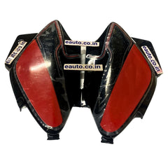 Side Panel for Hero Splendor iSmart | Type1 | Black & Red Colour