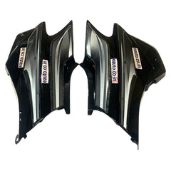 Side Panel for Hero Super Splendor | Type 2 | Type 4 Sticker | Black & Silver Colour