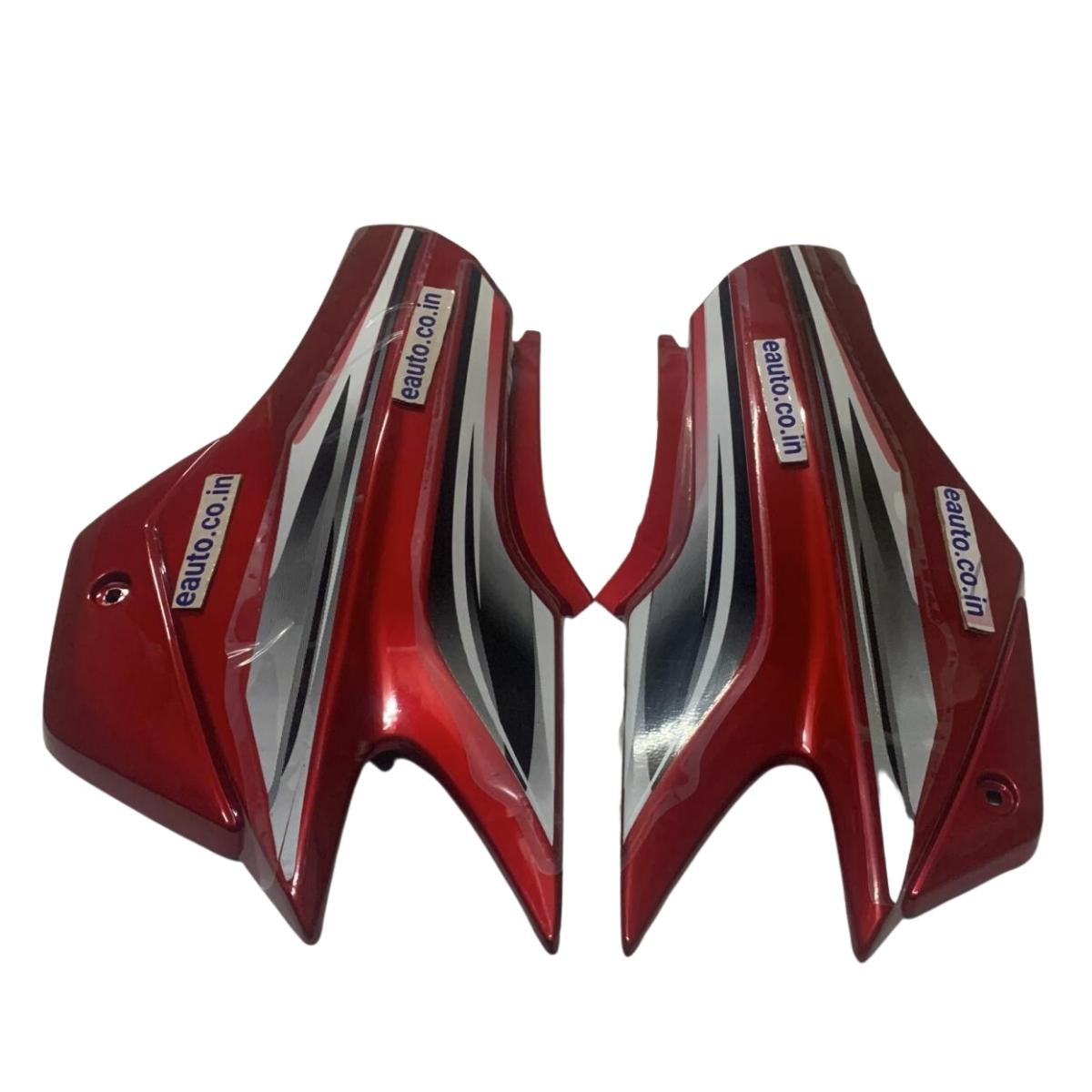 Side Panel for Hero Super Splendor | Type 2 | Type 4 Sticker | Red Colour