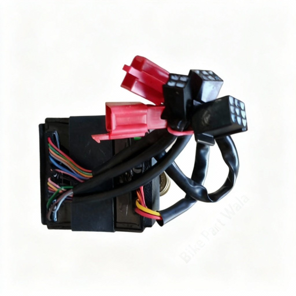 UNO MINDA Body Control Unit with sealed coupler (MI-7664J, Brown Colour) for Bajaj Pulsar 220F UG4 | JC40